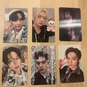 Set of 6 OFFICIAL Lee Know of Stray Kids photo cards (Set # 3) - Lee Minho